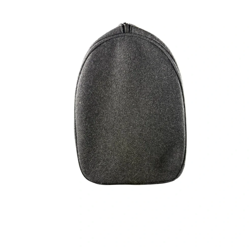 Hugo Boss Parfums Mens Grey‎ Felt Weekender Duffel Bag Overnight Travel Gym
